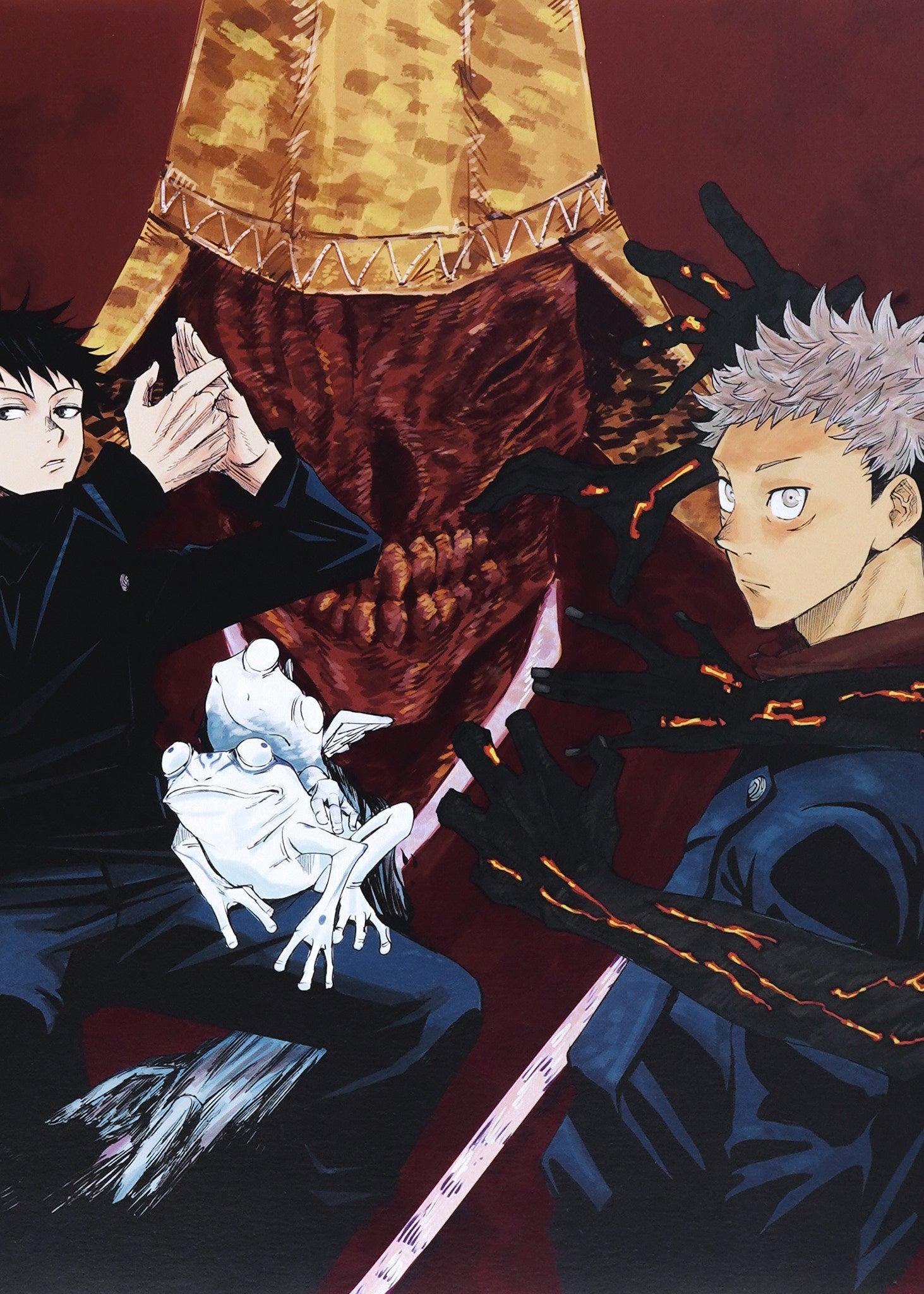 Jujutsu Kaisen Limited Print — team 7 (Gojo, Fushiguro, Yuji, Kugasaki)