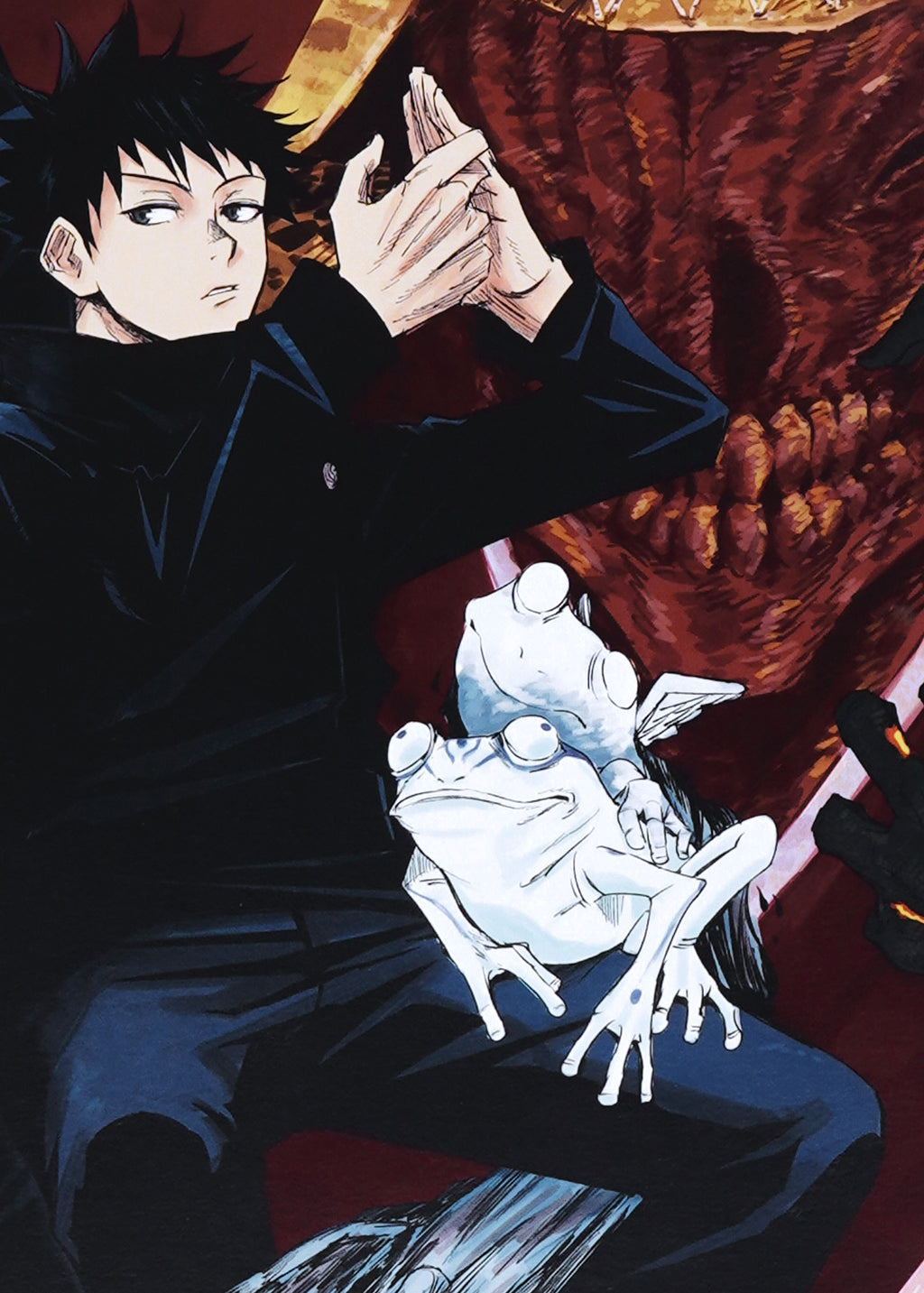 Jujutsu Kaisen Limited Print — team 7 (Gojo, Fushiguro, Yuji, Kugasaki)