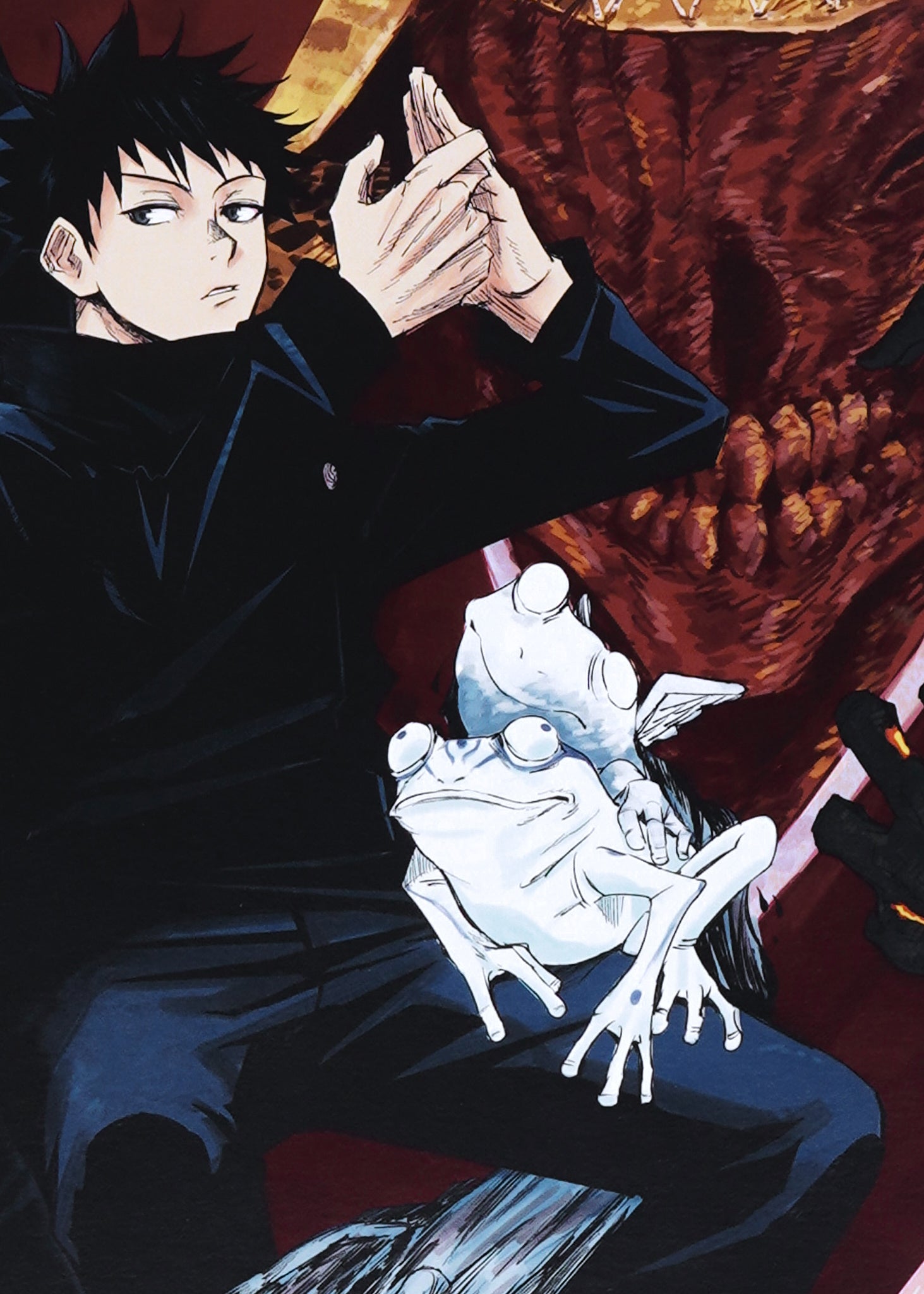 Jujutsu Kaisen Limited Print — team 7 (Gojo, Fushiguro, Yuji, Kugasaki)
