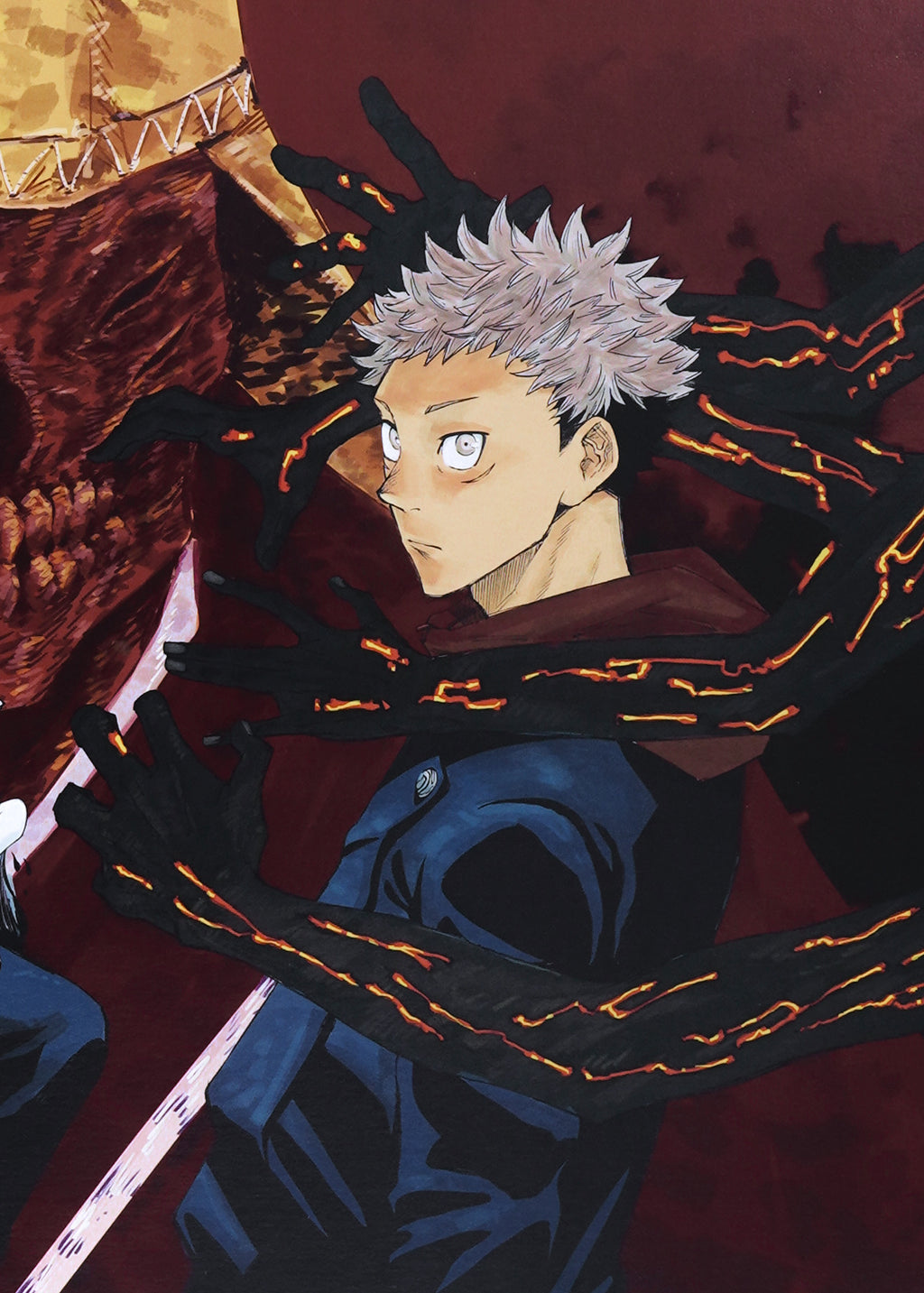 Jujutsu Kaisen Limited Print — team 7 (Gojo, Fushiguro, Yuji, Kugasaki)