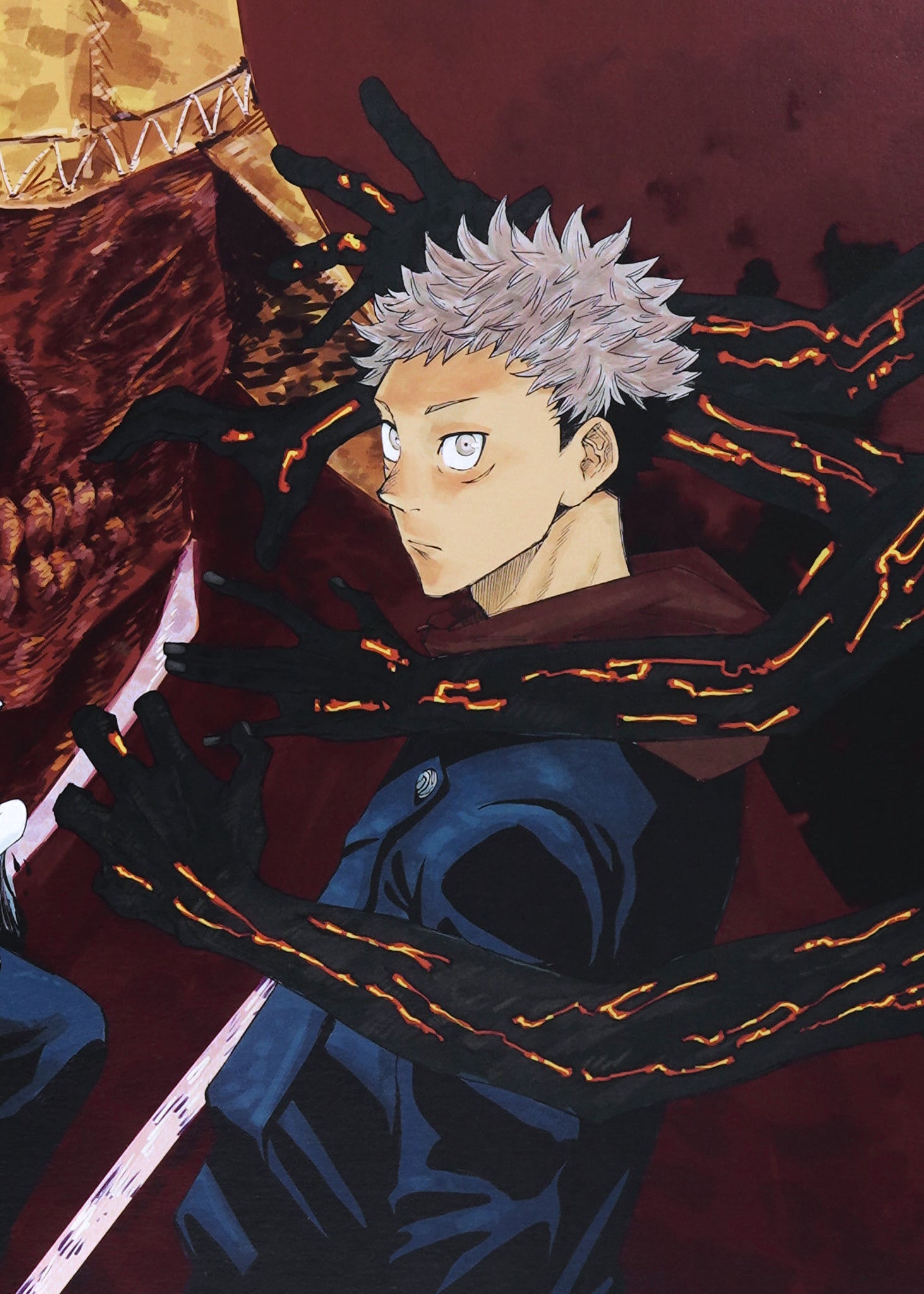 Jujutsu Kaisen Limited Print — team 7 (Gojo, Fushiguro, Yuji, Kugasaki)
