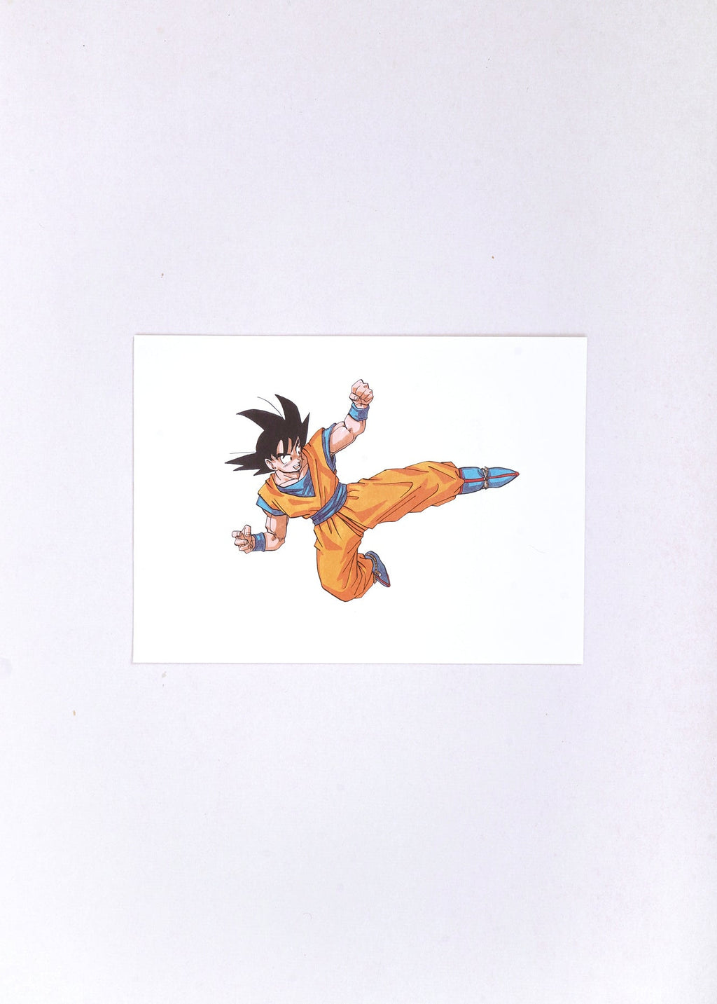 Dragon Ball Z Limited Print — Jump Ryu! (Son Goku)