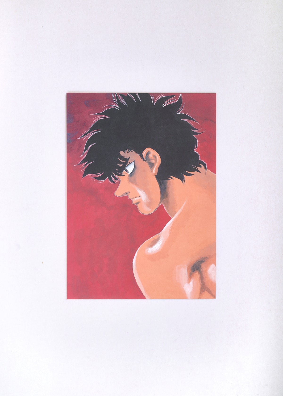 Hajime no Ippo Limited Print — The Naniwa Tiger (Takeshi Sendo)