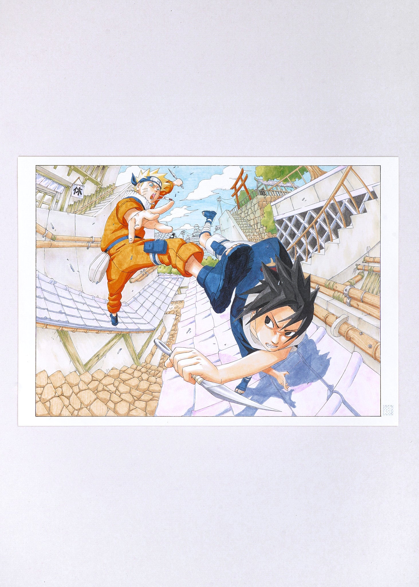 Naruto Limited Print — The First of Many (Naruto vs Sasuke)