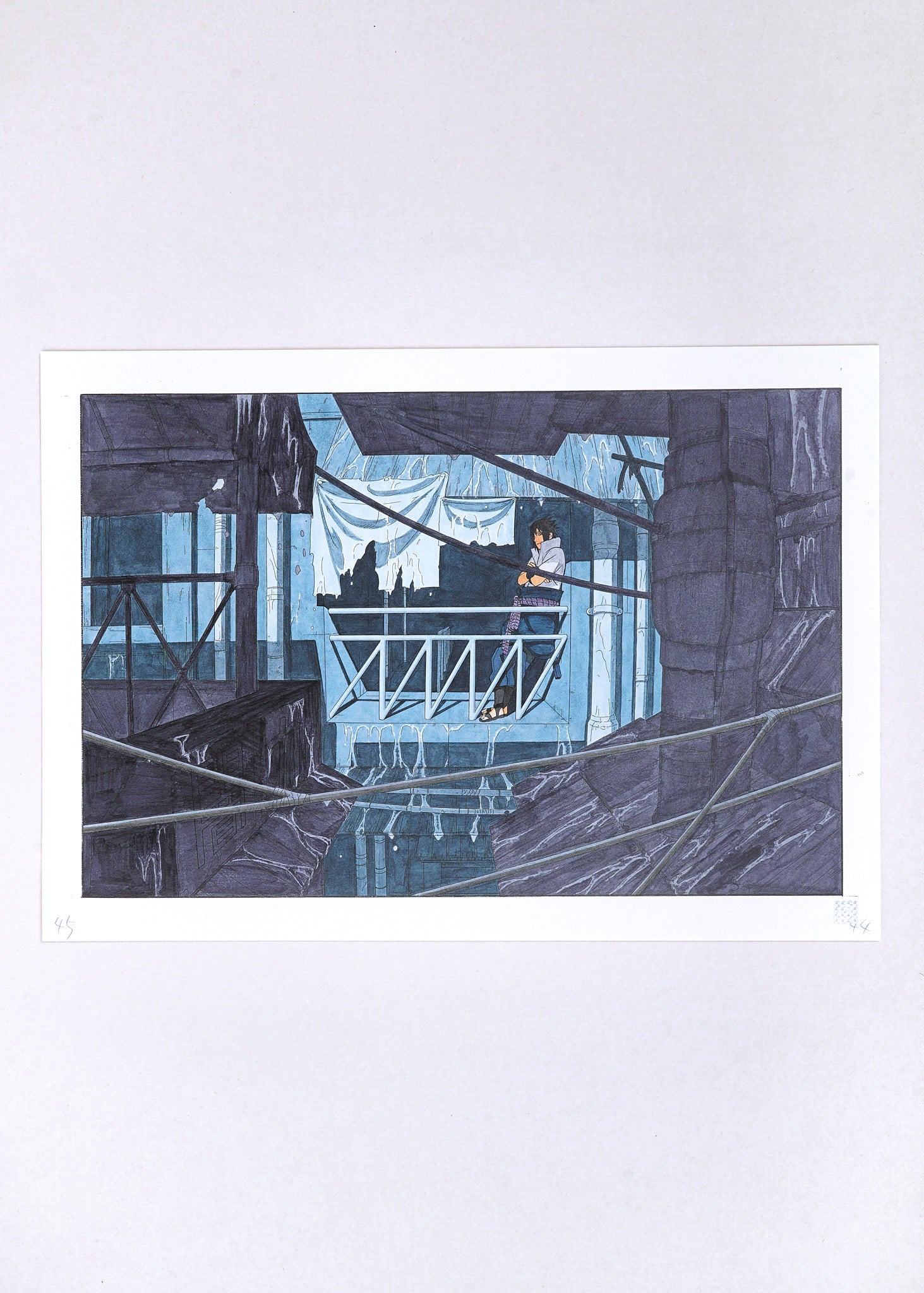 Naruto Limited Print — Sasuke's Solitude (Sasuke)