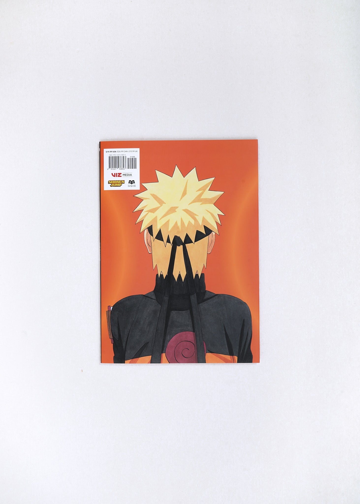 Naruto Illustration Book by Masashi Kishimoto