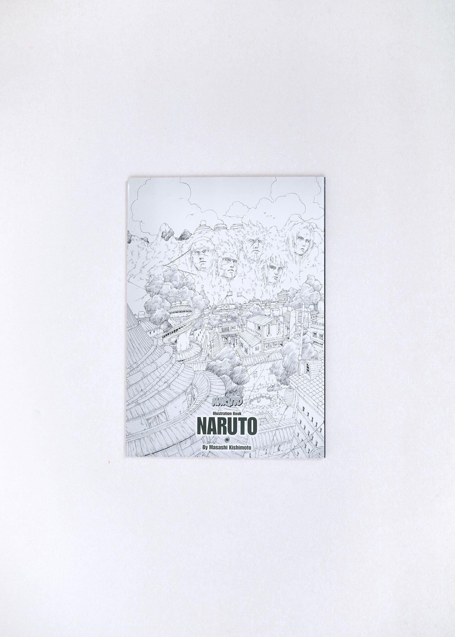 Naruto Illustration Book by Masashi Kishimoto