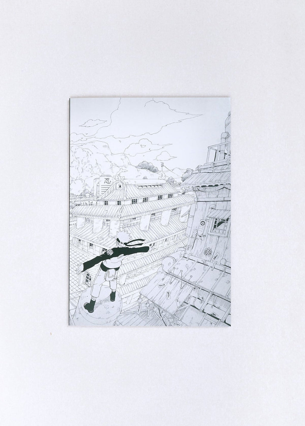 Naruto Illustration Book by Masashi Kishimoto