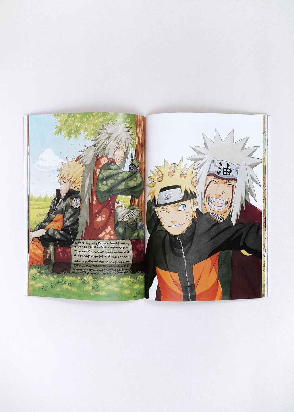 Naruto Illustration Book by Masashi Kishimoto
