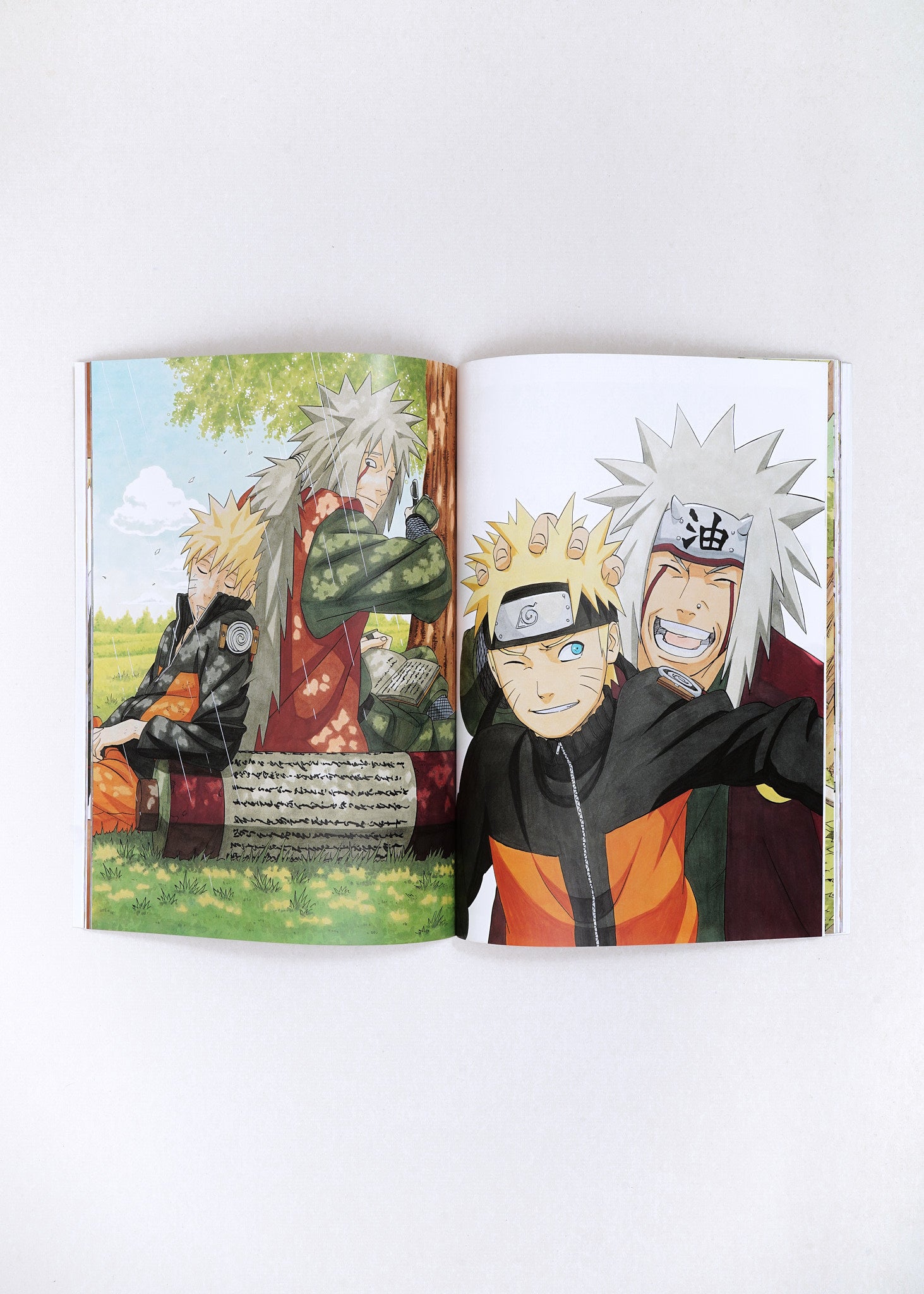 Naruto Illustration Book by Masashi Kishimoto