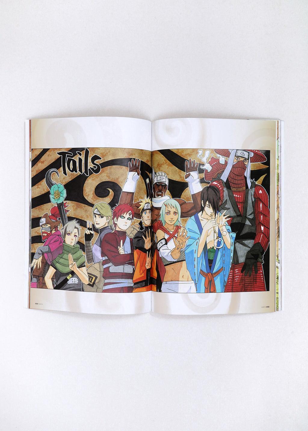 Naruto Illustration Book by Masashi Kishimoto
