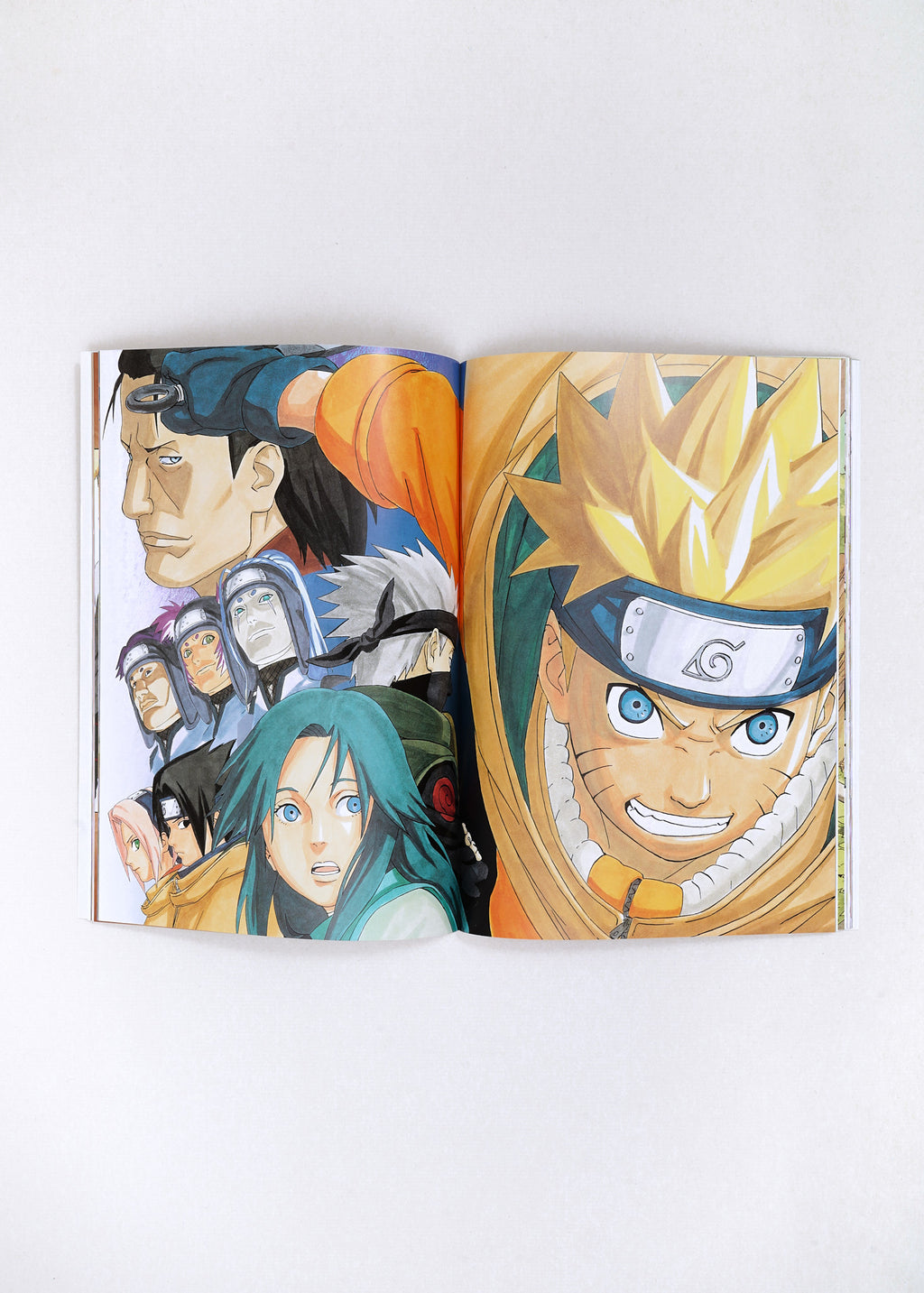 Naruto Illustration Book by Masashi Kishimoto