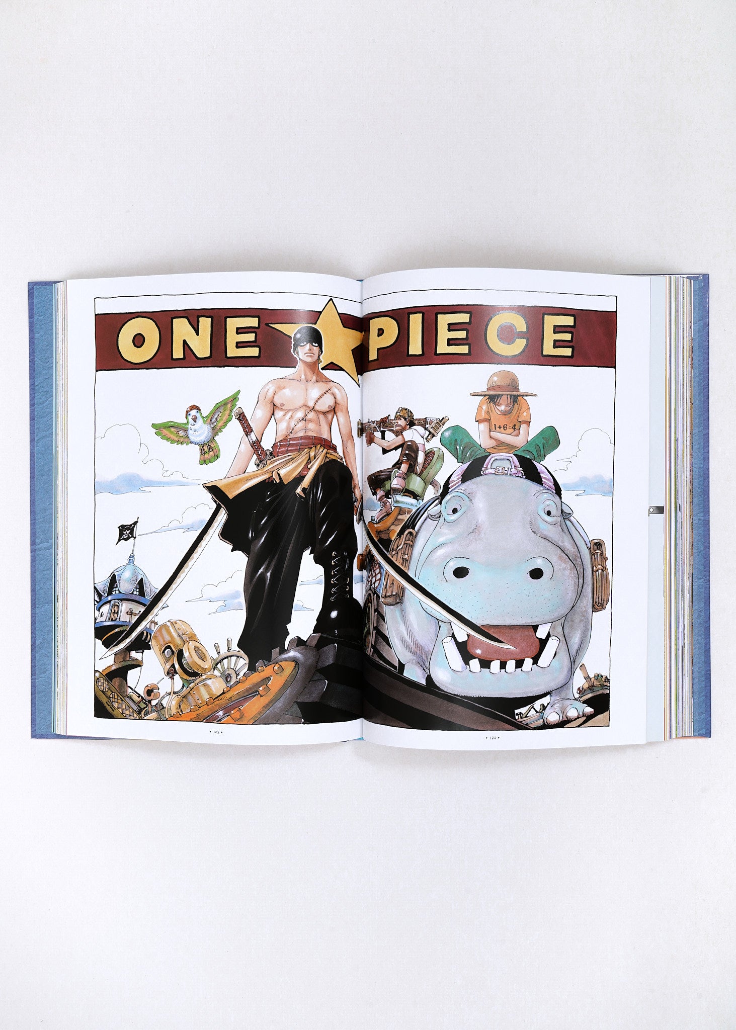 One Piece Color Walk Compendium, East Blue to Skypea by Eiichiro Oda