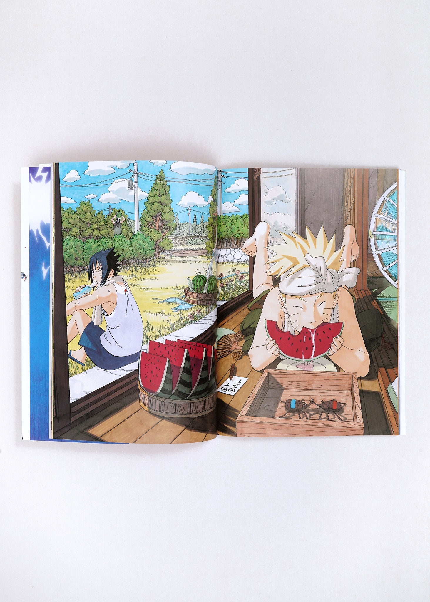 Uzumaki Naruto Illustrations by Masashi Kishimoto