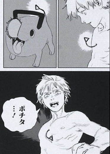 Chainsaw Man Artcut — (Denji & Pochita) 076