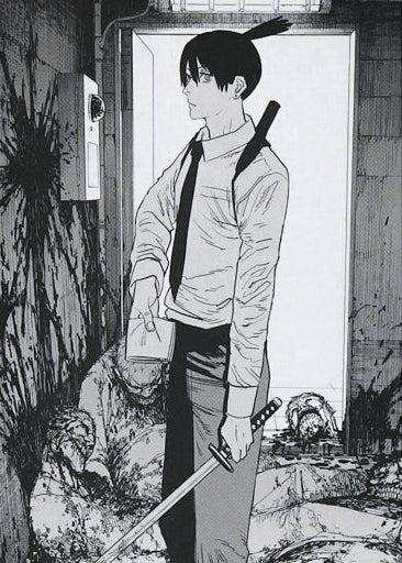 Chainsaw Man Artcut — (Aki) 079