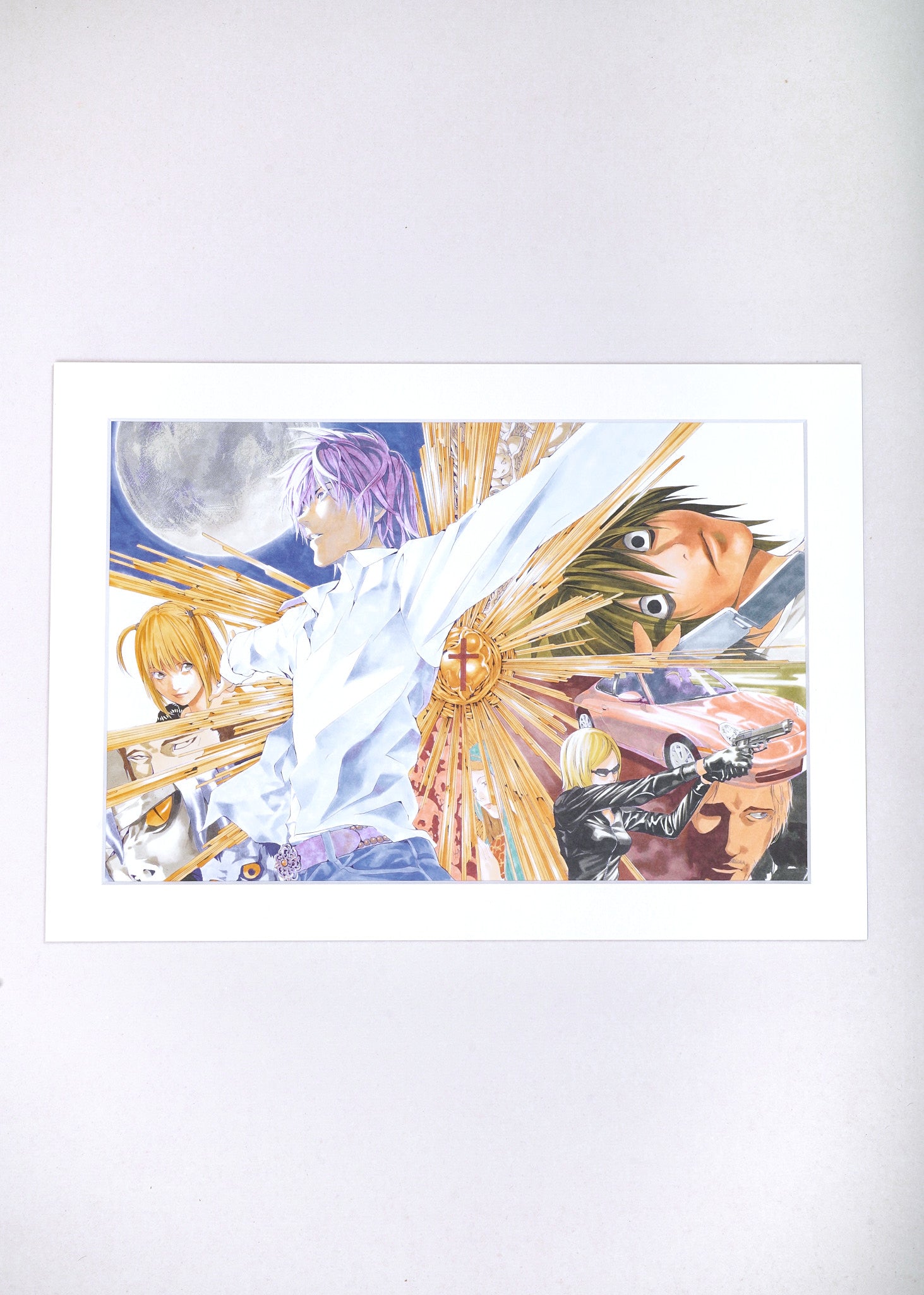Death Note Artcut — (Light, L & Misa) 027