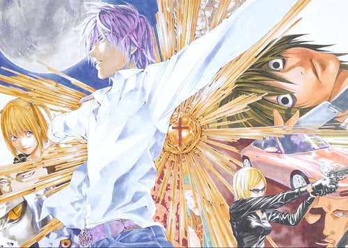 Death Note Artcut — (Light, L & Misa) 027