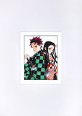 Demon Slayer Artcut — (Tanjiro & Nezuko) 032