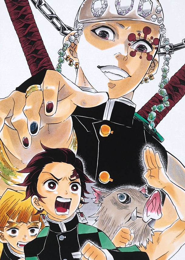 Demon Slayer Artcut — (Tanjiro, Tengen, Inosuke & Zenitsu) 036