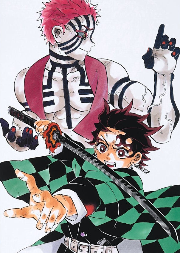 Demon Slayer Artcut — (Tanjiro vs Akaza) 041
