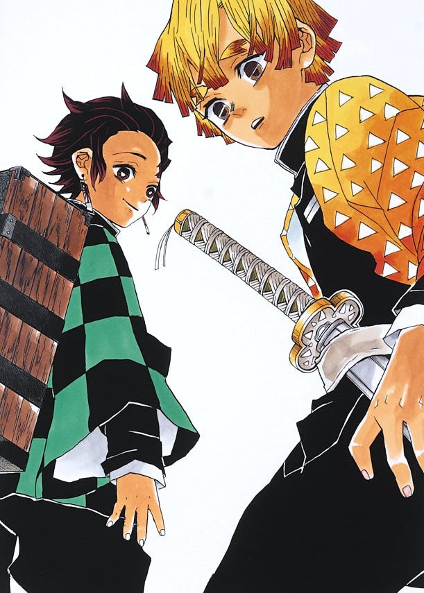 Demon Slayer Artcut — (Tanjiro & Zenitsu) 048