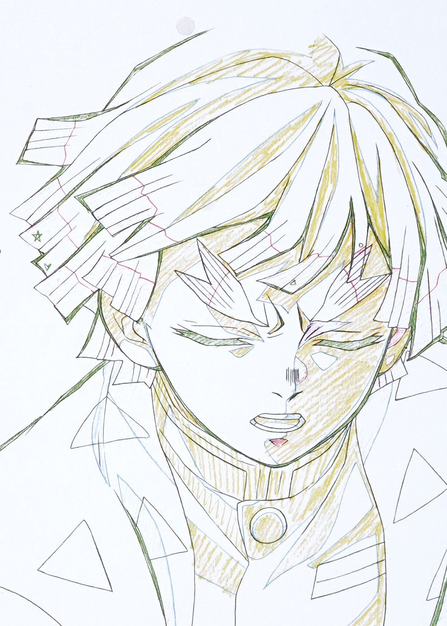 Demon Slayer Limited Print — Asleep (Zenitsu)