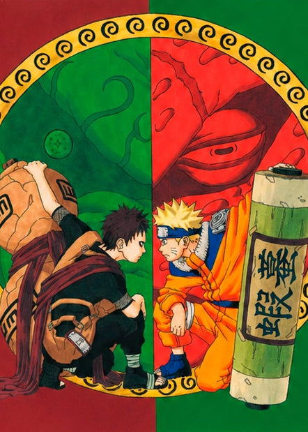 Naruto Artcut — (Naruto & Gaara) 004
