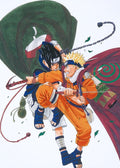 Naruto Artcut — (Naruto & Sasuke) 001