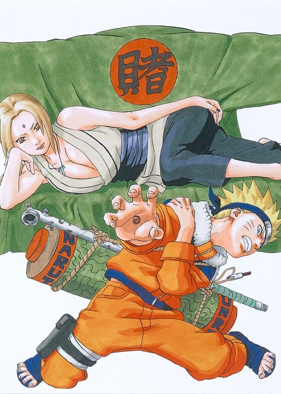 Naruto Artcut — (Naruto & Tsunade) 002