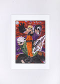 Naruto Artcut — (Naruto, Obito & Kakashi) 005