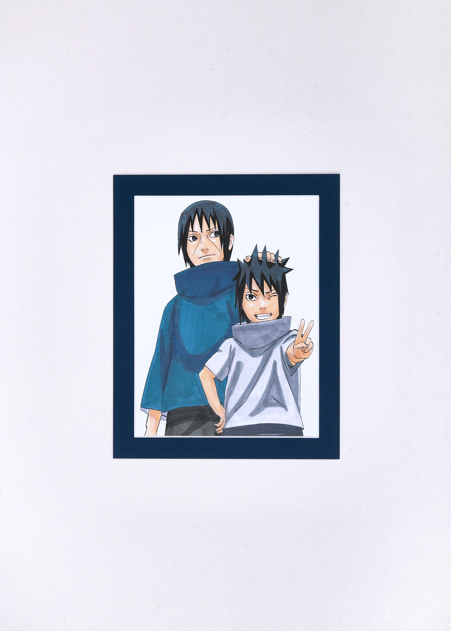Naruto Artcut — (Itachi & Sasuke) 006