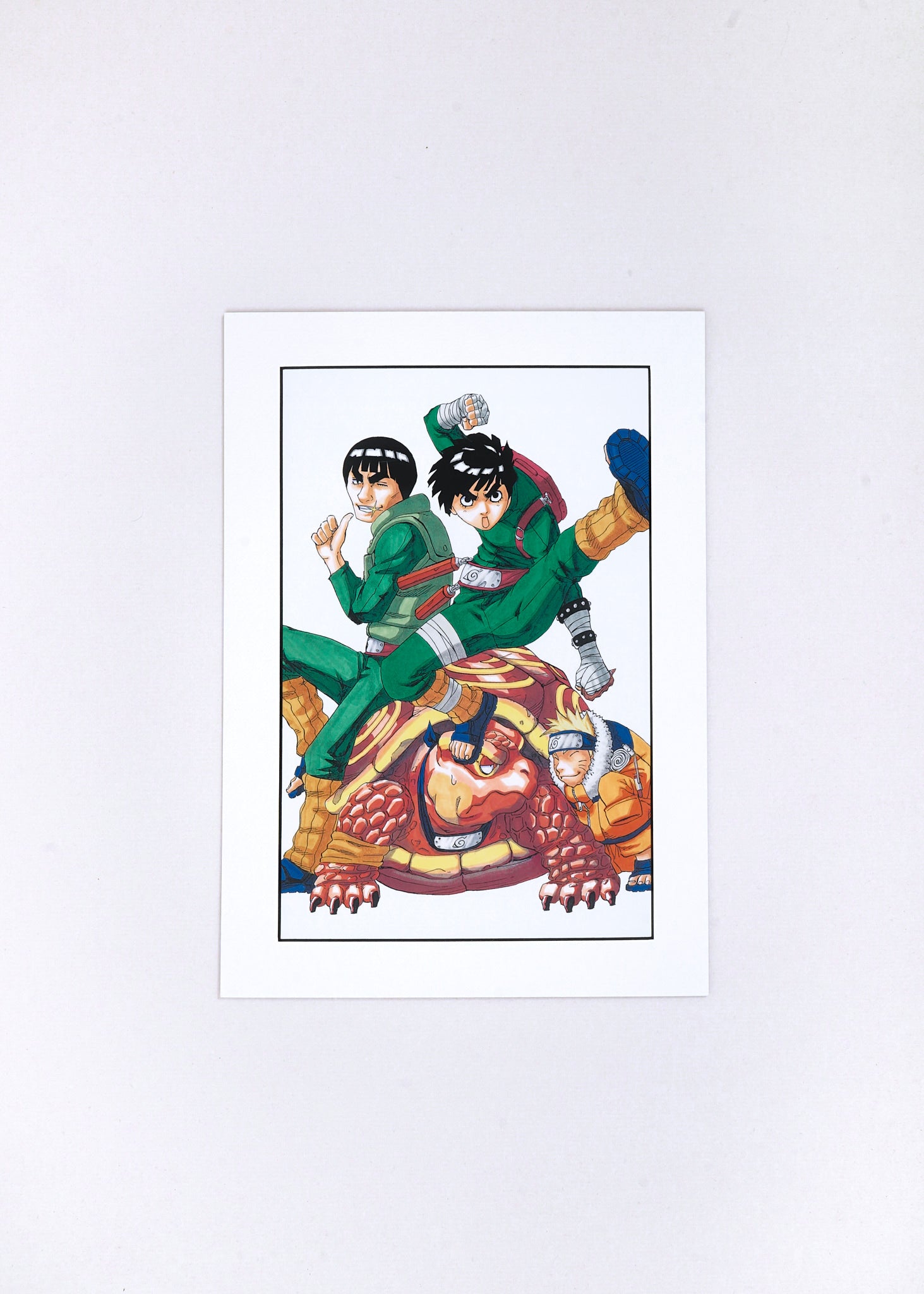 Naruto Artcut — (Might Guy, Rock Lee & Naruto) 007