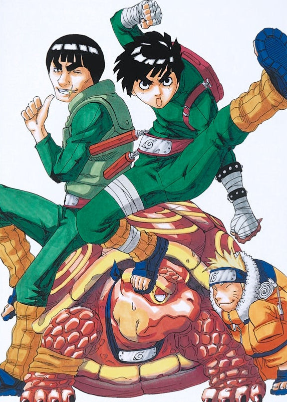 Naruto Artcut — (Might Guy, Rock Lee & Naruto) 007