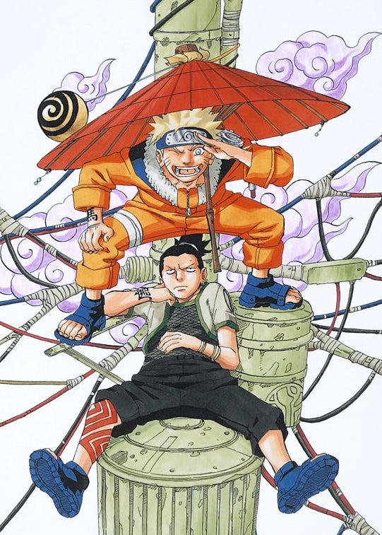 Naruto Artcut — (Naruto & Shikamaru) 009