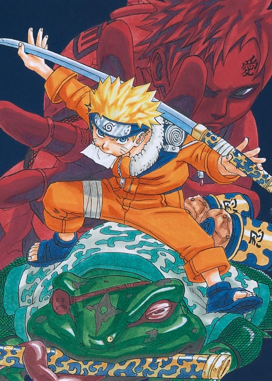 Naruto Artcut — (Naruto & Gaara) 010