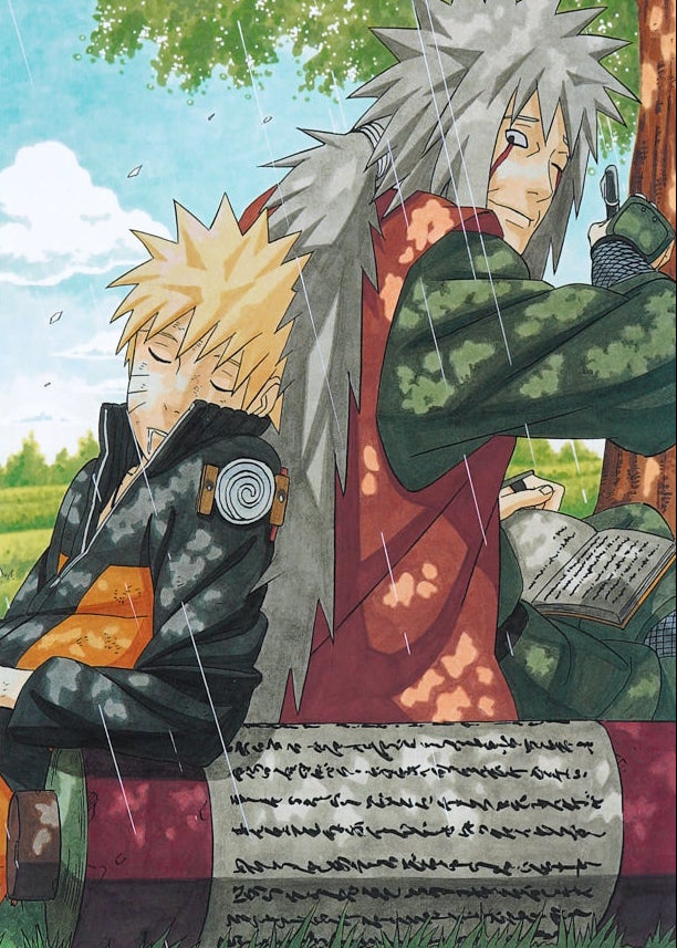 Naruto Artcut — (Naruto & Jirayia) 013