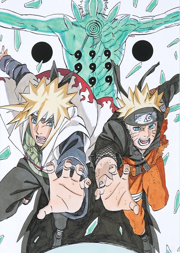 Naruto Artcut — (Naruto & Minato) 016