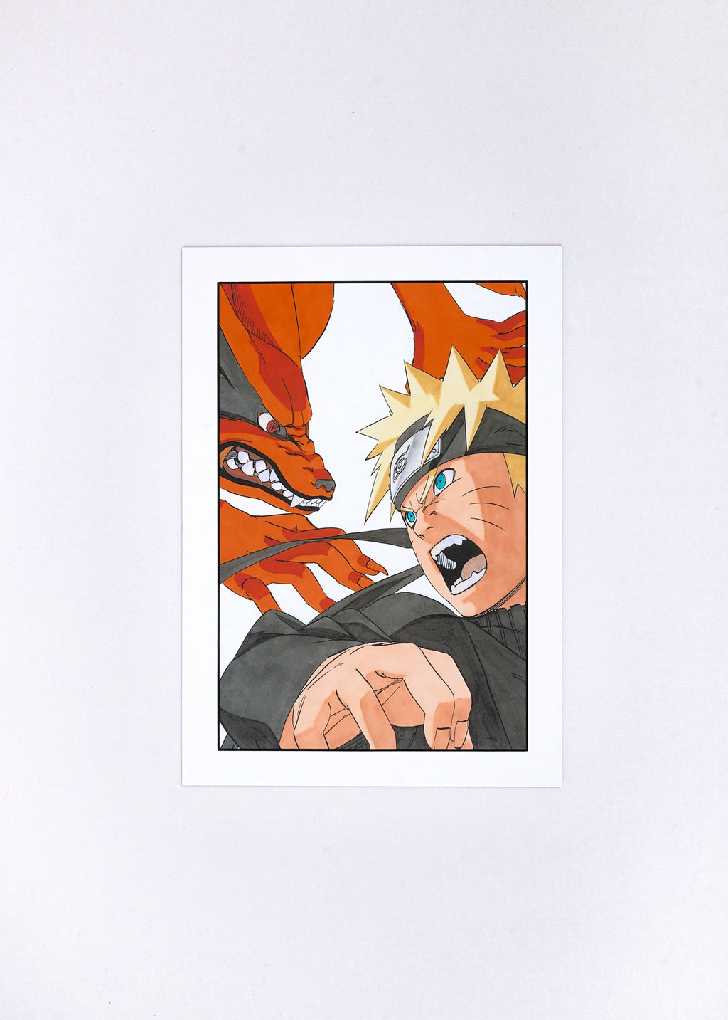 Naruto Artcut — (Naruto & Kurama) 017