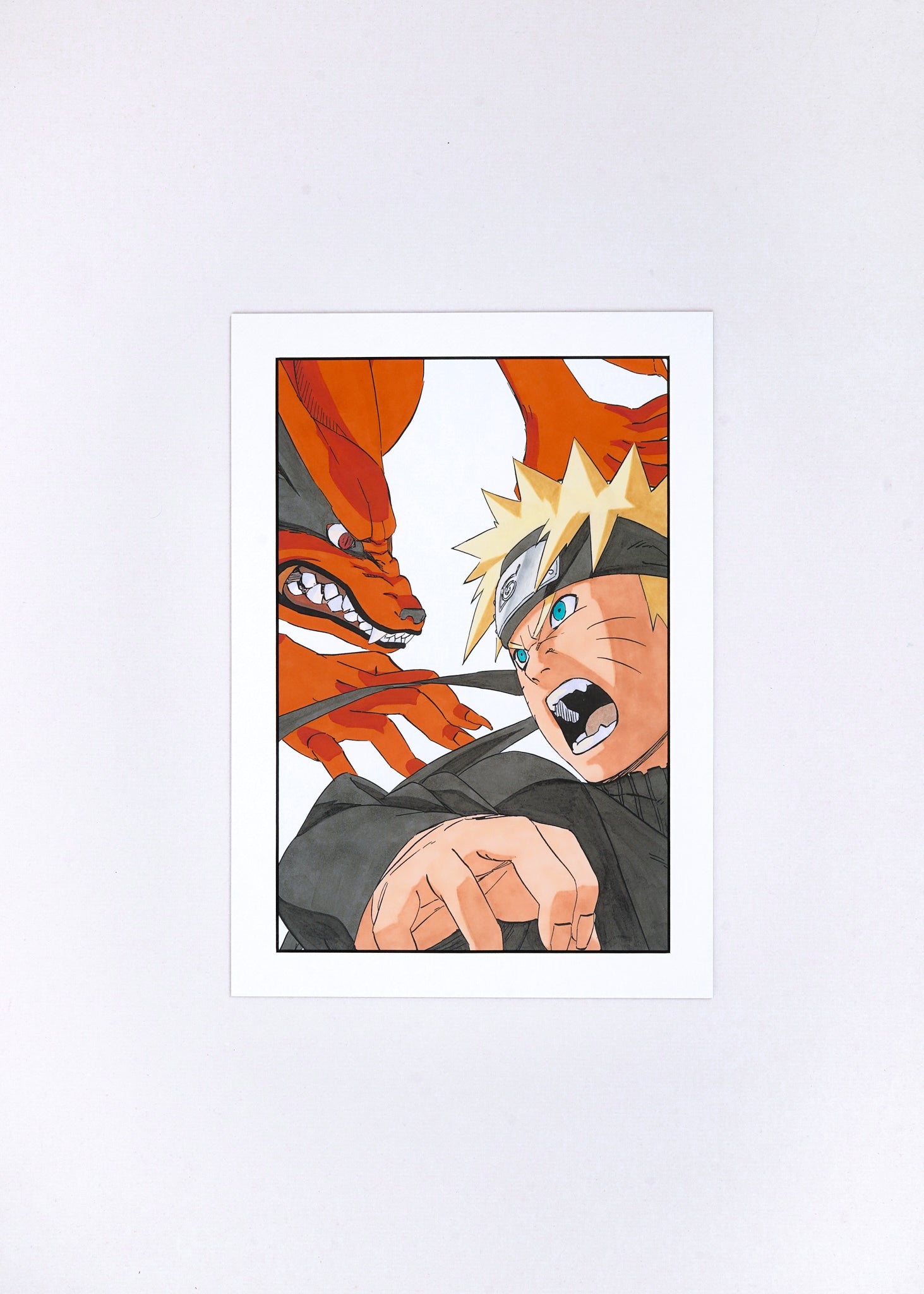 Naruto Artcut — (Naruto & Kurama) 017