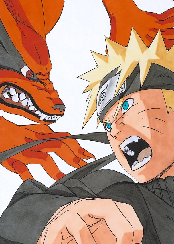 Naruto Artcut — (Naruto & Kurama) 017