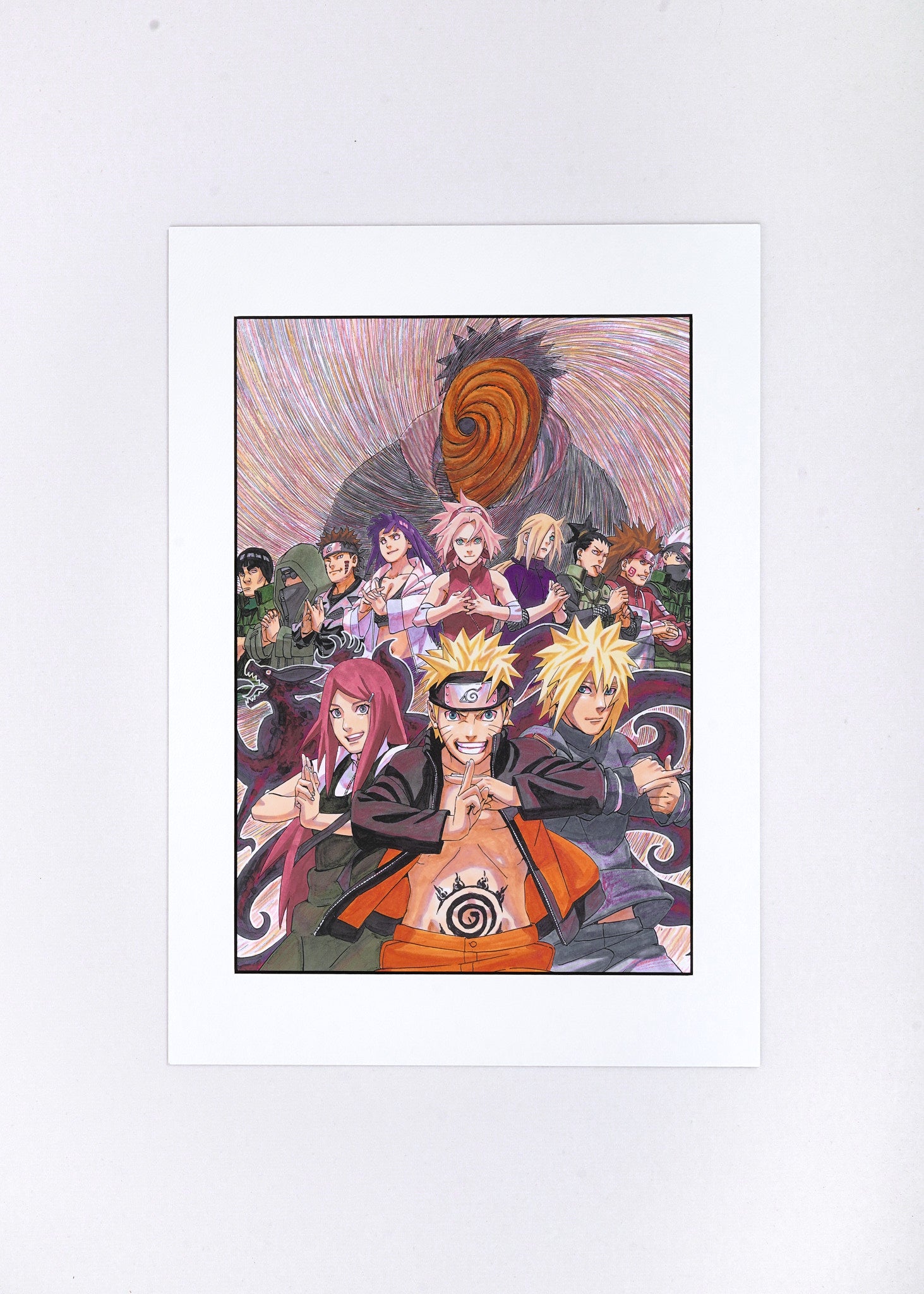 Naruto Artcut — (Konoha vs Tobi) 018