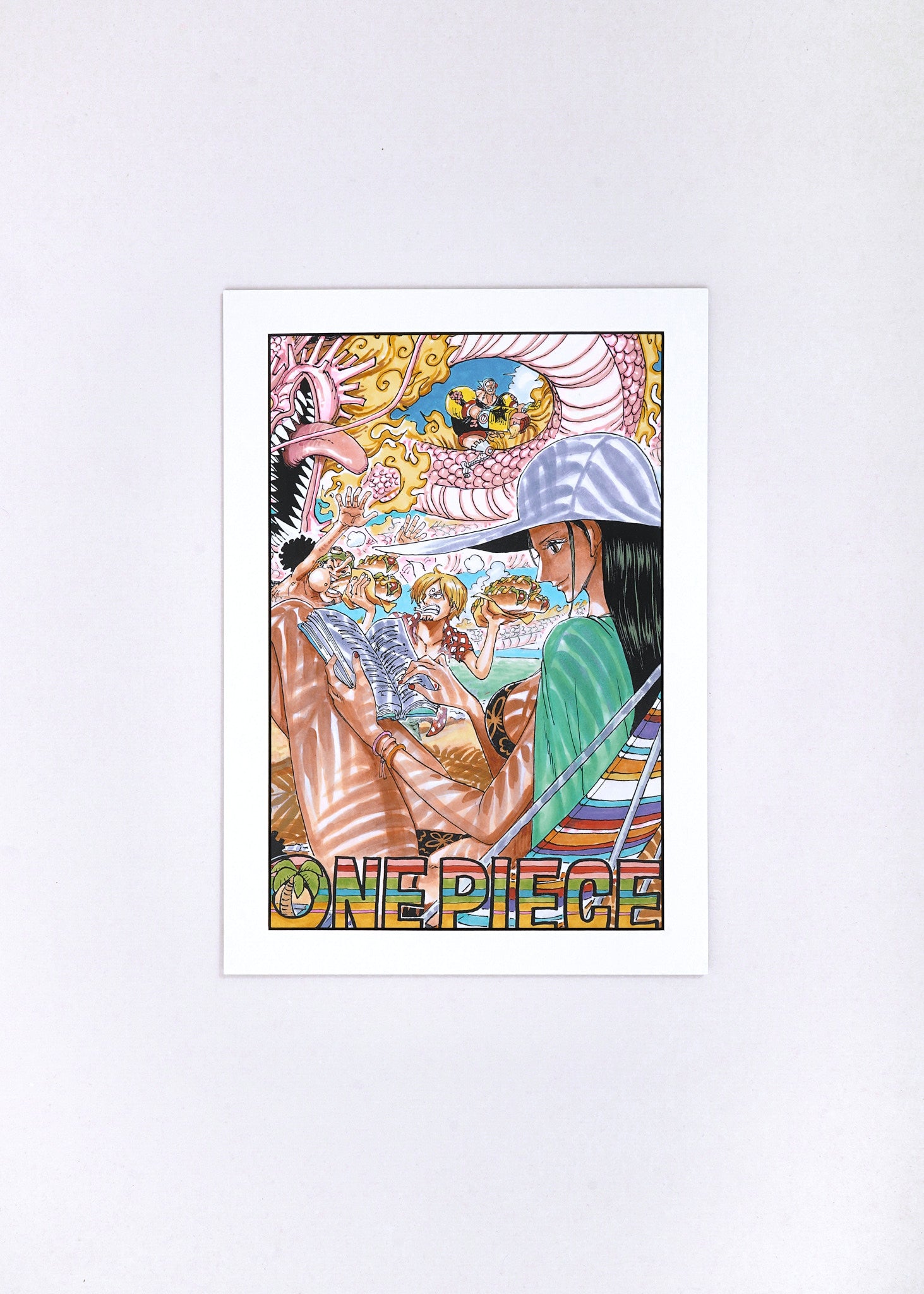 One Piece Artcut — (Nico Robin & Straw Hats) 081