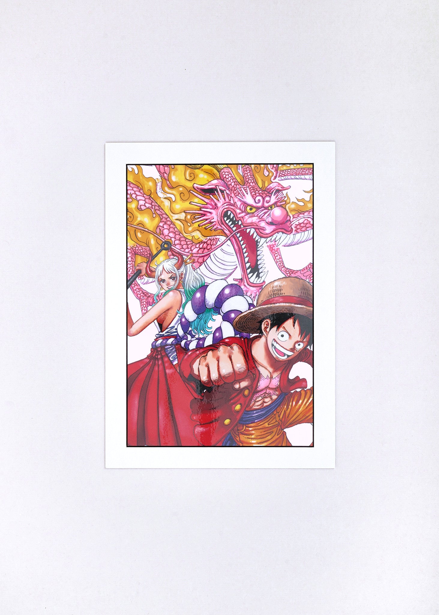 One Piece Artcut — (Luffy, Yamato & Momonosuke) 087