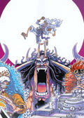 One Piece Artcut — (Luffy, Kaido, Law & Kidd) 088