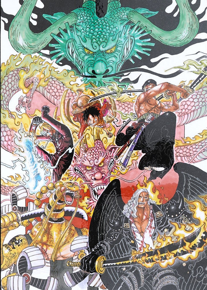 One Piece Artcut — (Luffy, Zoro & Sanji) 089