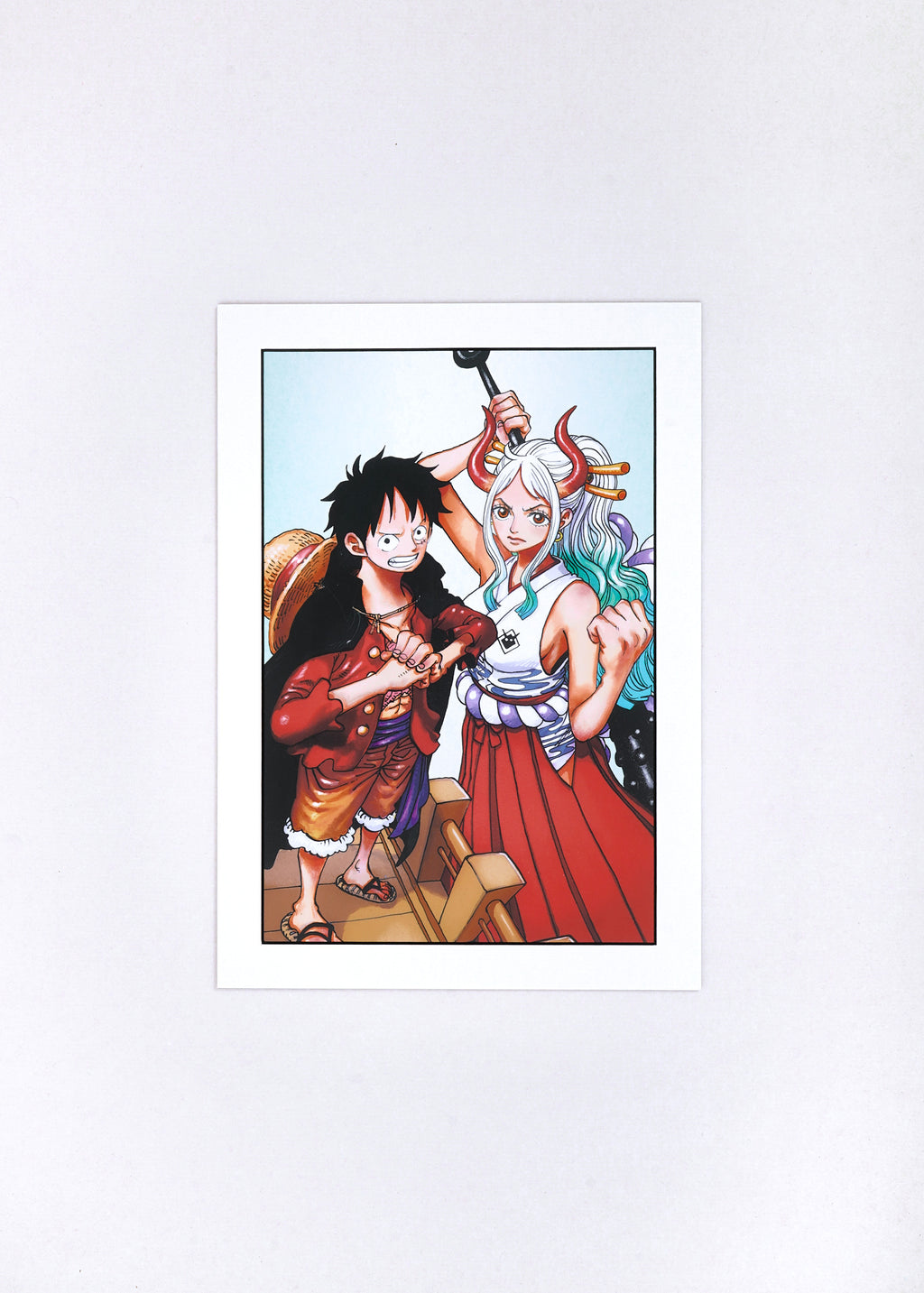One Piece Artcut — (Luffy & Yamato) 091