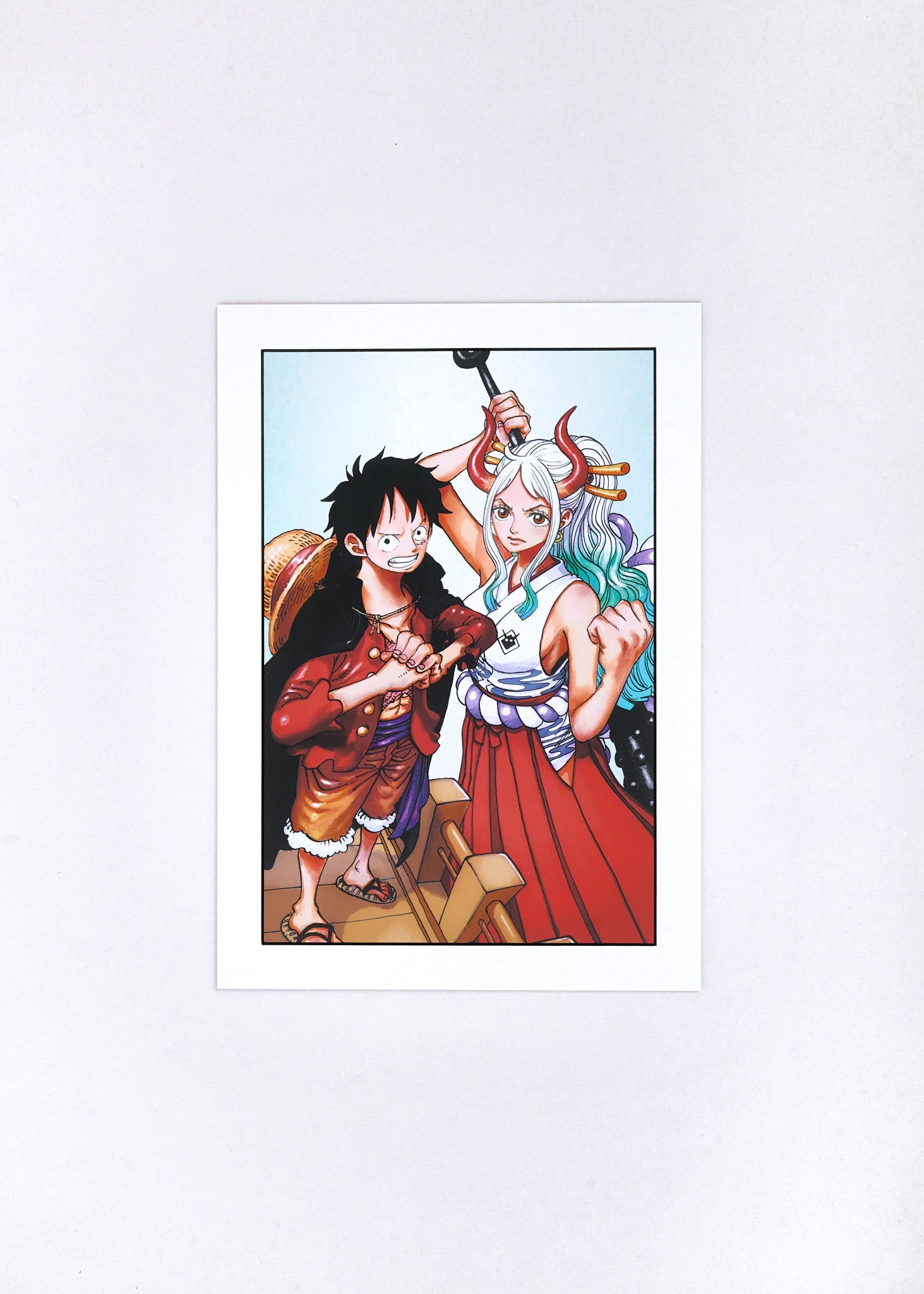 One Piece Artcut — (Luffy & Yamato) 091