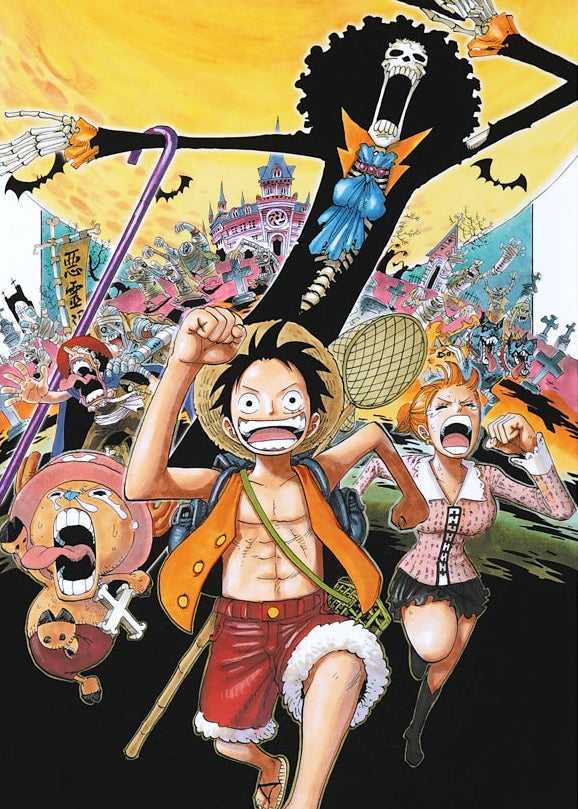 One Piece Artcut — (Luffy, Brook, Nami & Chopper) 094