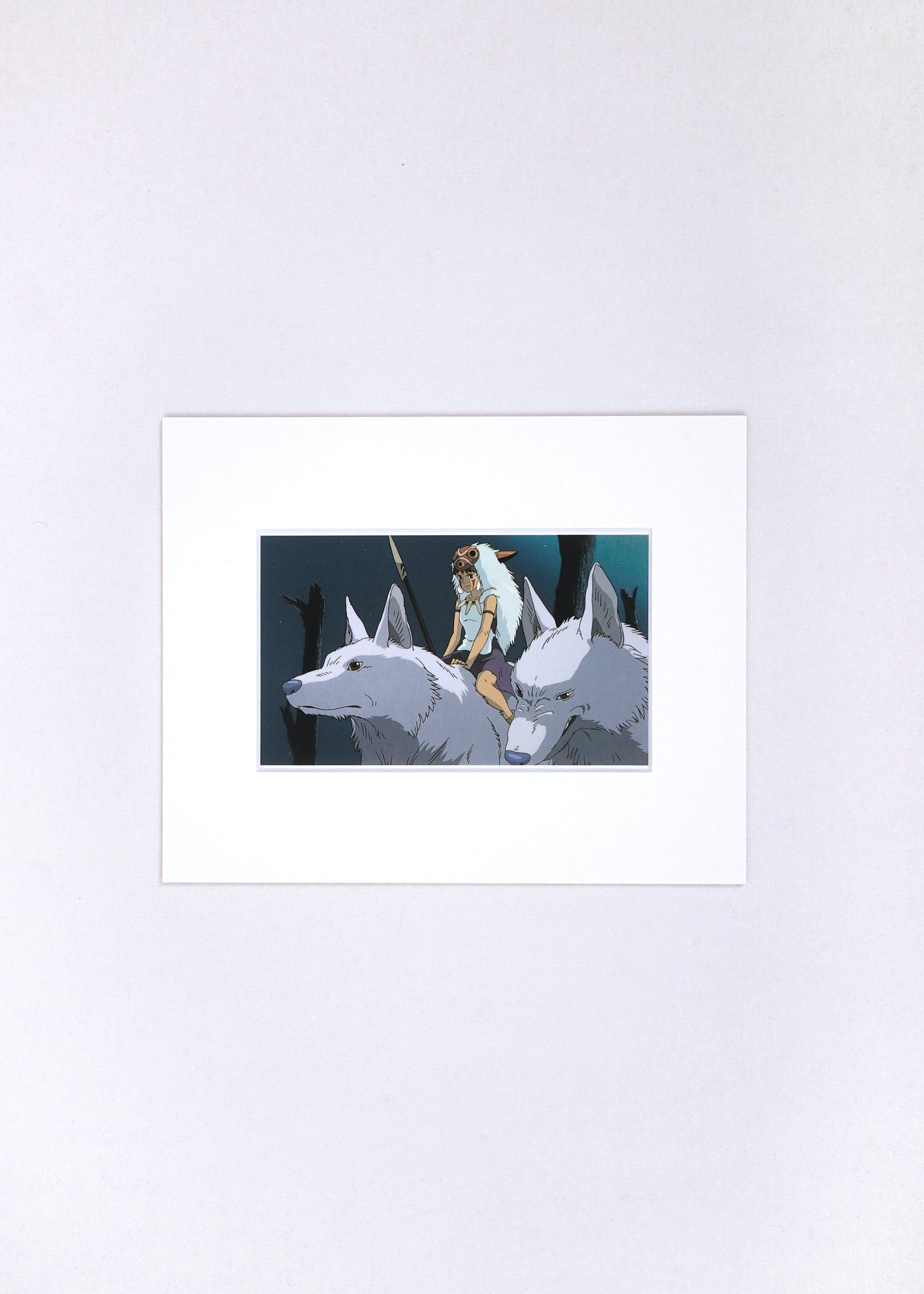 Princess Mononoke Artcut — (Mononoke & Moro) 068